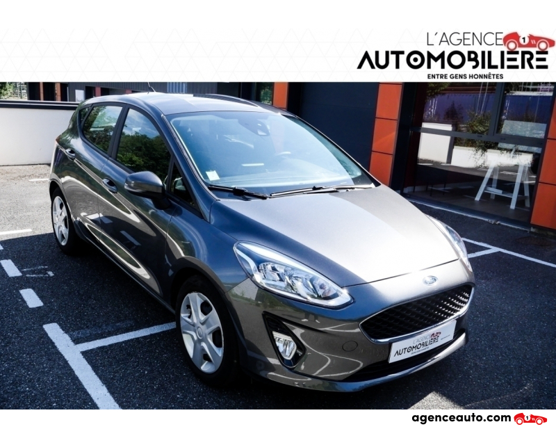 Achat voiture occasion, Auto occasion pas cher | Agence Auto Ford Fiesta VII 5 portes 1.0 SCTi Ecoboost 12V S&S 95 cv Gris Année 2020 Manuelle Essence