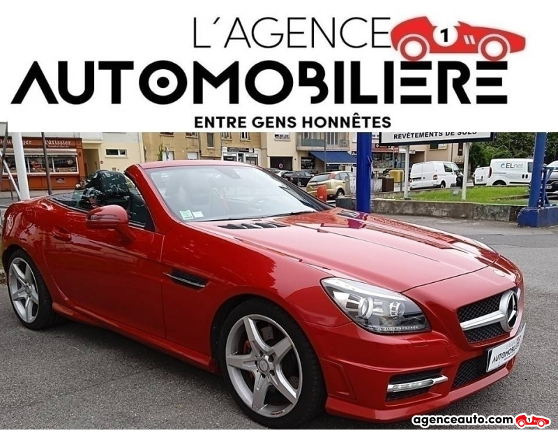 Acquisto Auto Usate, Auto Usate Economiche | Agenzia Automobiliare Mercedes SLK 250 Pack-AMG 204Ch Première main Rouge Anno 2011 Automatique Essence