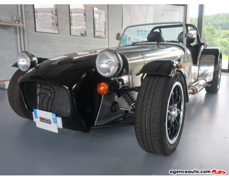 Aankoop Gebruikte Auto, Goedkope Gebruikte Auto | Agence Auto Caterham Seven 165 Noir Jaar 2014 Manuelle Essence