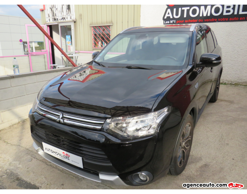 Compra de Coches Usados, Coches Usados Baratos %'|'% Agence Auto Mitsubishi Outlander 2.0 hybrid 203 h 120 instyle sport 4 wd bva Noir Año 2016 Automatique Hybride
