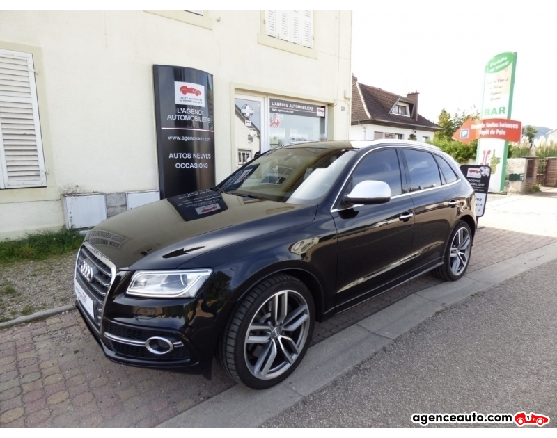 Aankoop Gebruikte Auto, Goedkope Gebruikte Auto | Agence Auto Audi SQ5 3,0 V6 BITDI 315 Quattro TipTronic 8 BVA Noir Jaar 2014 Automatique Diesel