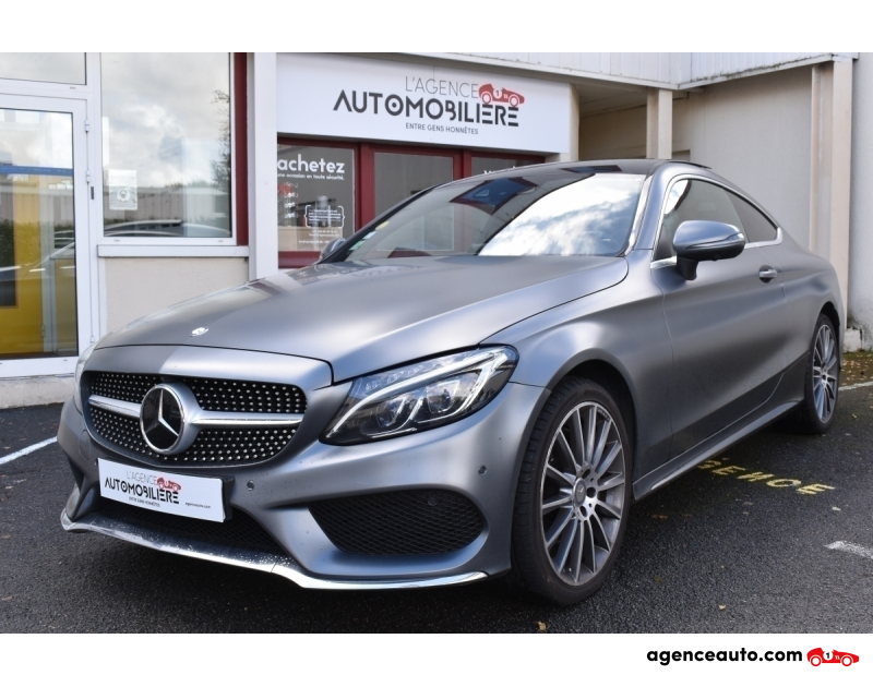 Compra de Carros Usados, Carros Usados Baratos | Auto Immo Mercedes Classe C Coupé C (W205) 220 CDi 2.1 CDI 16V 9G-TRONIC+ BlueTEC 170 cv Boîte auto Gris Ano 2015 Automatique Diesel