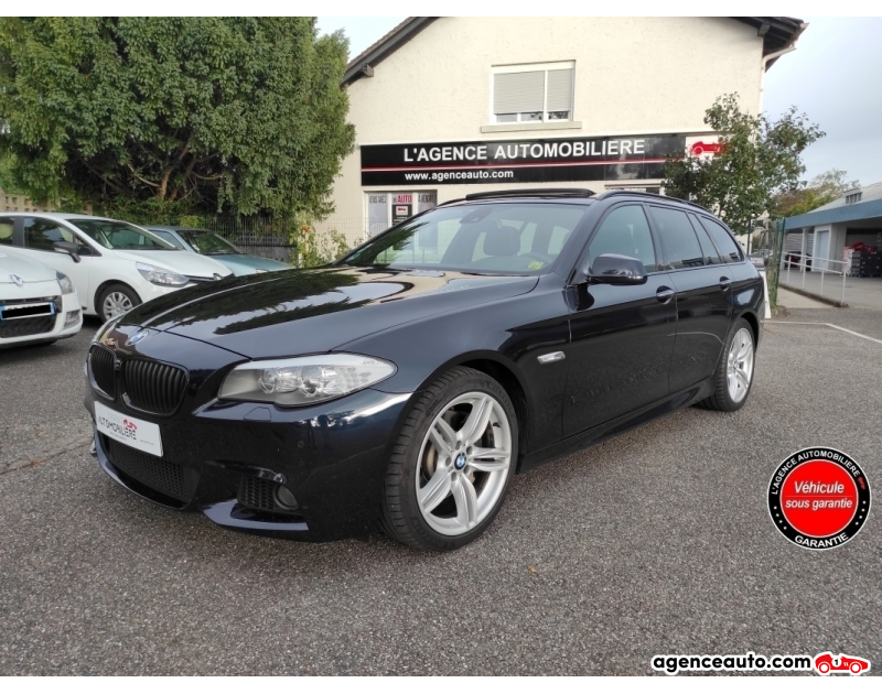 Acquisto Auto Usate, Auto Usate Economiche | Agenzia Automobiliare Bmw Série 5 530 d Touring 245 ch Pack M saphir schwartz F11 Noir Anno 2011 Automatique Diesel