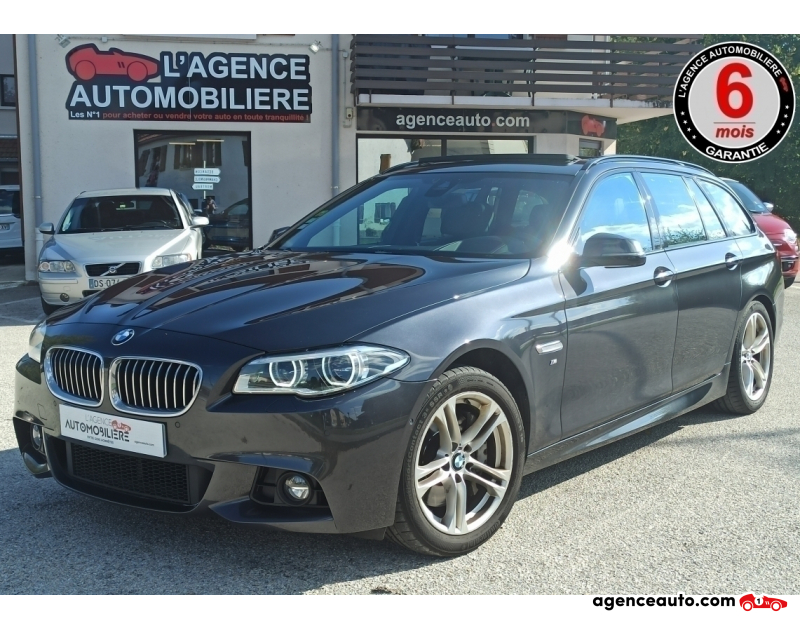Compra de Coches Usados, Coches Usados Baratos %'|'% Agence Auto Bmw Série 5 530d M SPORT X-DRIVE TOURING 530 Gris Año 2015 Automatique Diesel