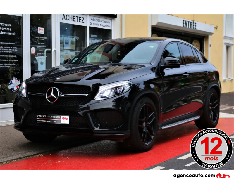 Achat voiture occasion, Auto occasion pas cher | Agence Auto Mercedes Classe GLE Coupé Full Black 350D 3.0d V6 258 4MATIC Sportline Pack AMG 9G-TRONIC (Caméra 360°, Harman & Kardon) Noir Année 2016 Automatique Diesel