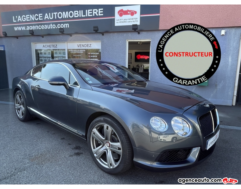 Compra de Carros Usados, Carros Usados Baratos | Auto Immo Bentley Continental GT V8 4.0L 507CH 2EME MAIN Gris Ano 2012 Automatique Essence