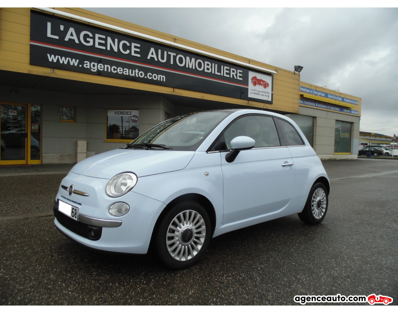Compra de Carros Usados, Carros Usados Baratos | Auto Immo Fiat 500 1.4 Lounge 100 ch Violet Ano 2007 Manuelle Essence