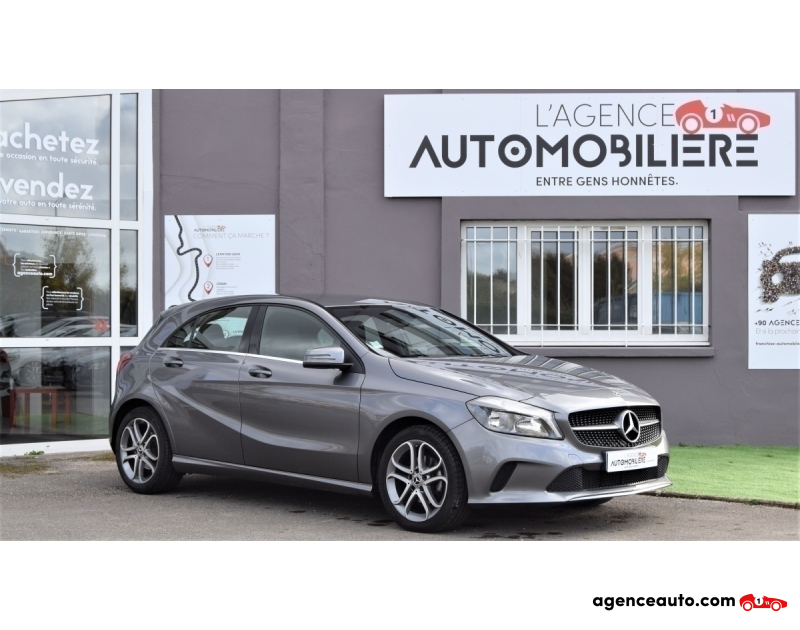 Compra de Coches Usados, Coches Usados Baratos %'|'% Agence Auto Mercedes Classe A 90 cv - 1.5- 160 D-  Inspiration Garantie 24 mois Gris Año 2018 Manuelle Diesel