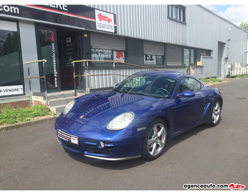 Aankoop Gebruikte Auto, Goedkope Gebruikte Auto | Agence Auto Porsche Cayman S 3.4 295 PACK SPORT Violet Jaar 2006 Manuelle Essence