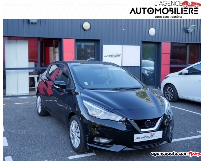 Achat voiture occasion, Auto occasion pas cher | Agence Auto Nissan Micra ACENTA V 1.0 i 12V Noir Année 2019 Manuelle Essence