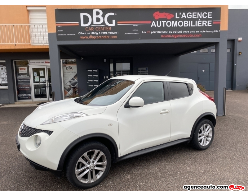 Achat voiture occasion, Auto occasion pas cher | Agence Auto Nissan Juke 1.5 DCI 110 FAP Tekna Blanc Année 2012 Manuelle Diesel