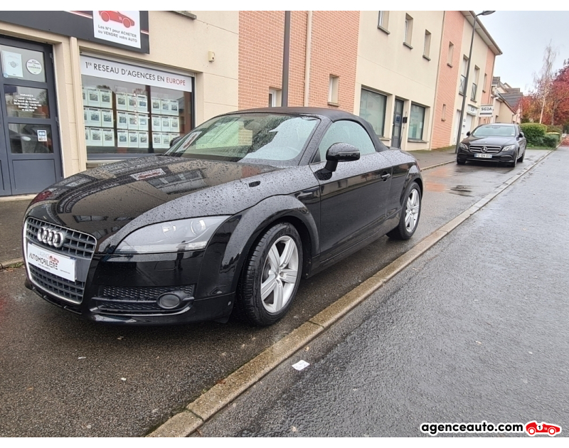 Achat voiture occasion, Auto occasion pas cher | Agence Auto Audi TT II ROADSTER 2.0 TFSI 200 S-line Noir Année 2008 Manuelle Essence