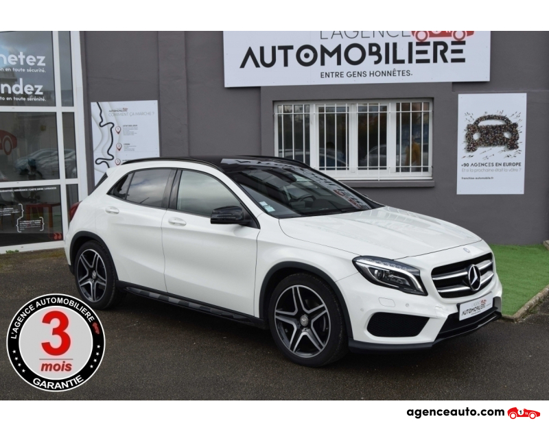 Achat voiture occasion, Auto occasion pas cher | Agence Auto Mercedes Classe GLA 200d • FASCINATION / Pack AMG -136 cv Blanc Année 2016 Automatique Diesel