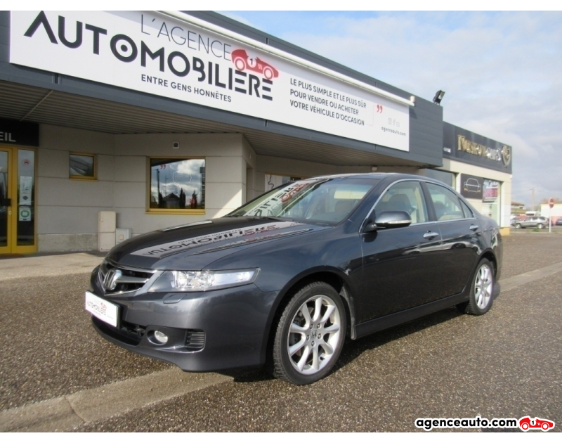 Compra de Coches Usados, Coches Usados Baratos %'|'% Agence Auto Honda Accord 2.4 I-VTEC 190 CH Executive Gris Año 2007 Automatique Essence