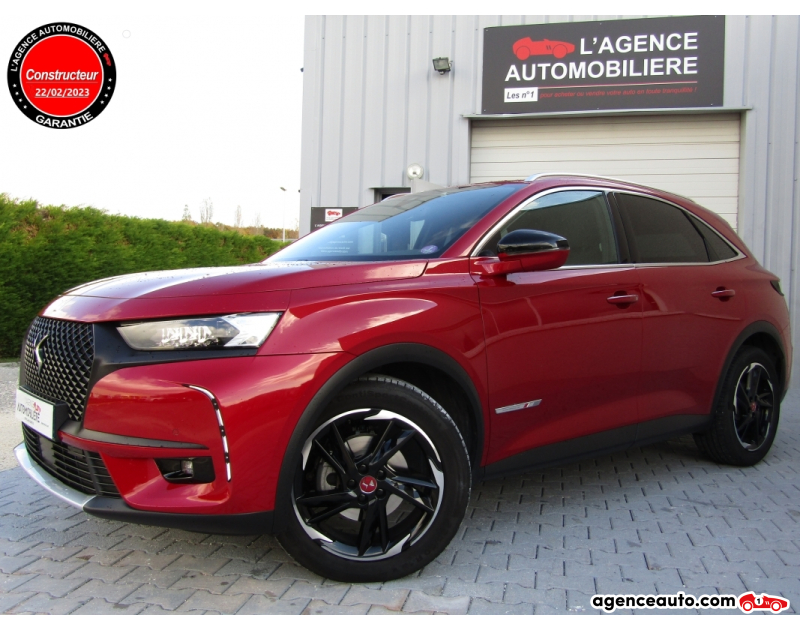 Achat voiture occasion, Auto occasion pas cher | Agence Auto DS DS 7 CROSSBACK PureTech 225 PerfoLine + Rouge Année 2019 Automatique Essence