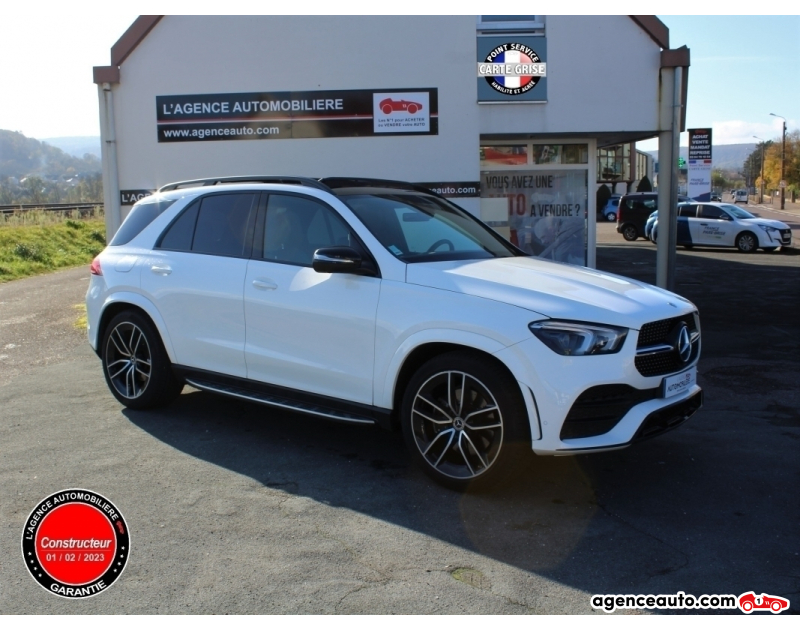 Achat voiture occasion, Auto occasion pas cher | Agence Auto Mercedes Classe GLE 300 d 245 ch AMG Line 4Matic 9G-Tronic Blanc Année 2019 Automatique Diesel