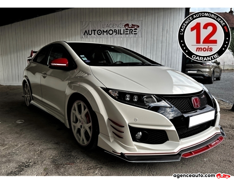Achat voiture occasion, Auto occasion pas cher | Agence Auto Honda Civic (RARE) 2.0i Numéroté Type R WHITE EDITION Blanc Année 2019 Manuelle Essence