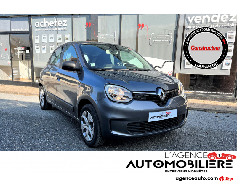 Achat voiture occasion, Auto occasion pas cher | Agence Auto Renault Twingo Twingo III 1.0 SCE 65 Gris Année 2021 Manuelle Essence