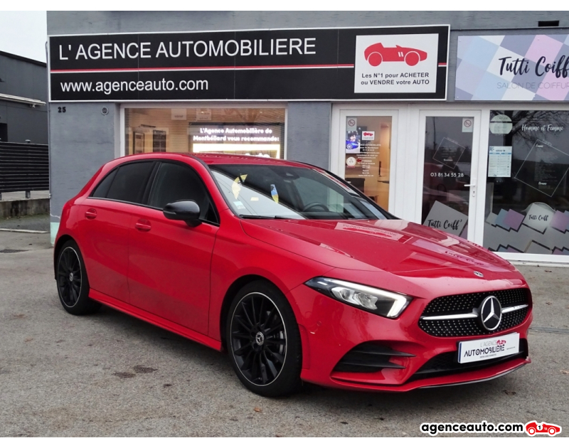 Compra de Carros Usados, Carros Usados Baratos | Auto Immo Mercedes Classe A A180 d AMG Line 116 7G DCT Rouge Ano 2018 Automatique Diesel