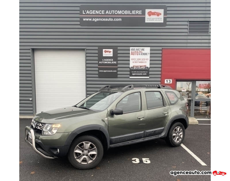 Achat voiture occasion, Auto occasion pas cher | Agence Auto Dacia Duster 1.5 DCI 110 CH 4X4 10eme Anniversaire Vert Année 2015 Manuelle Diesel