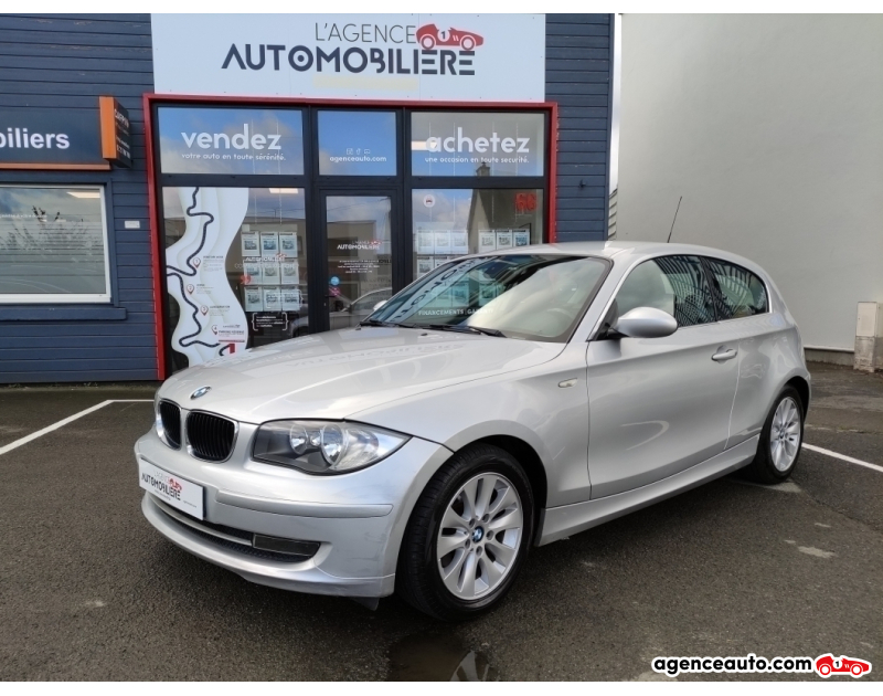 Achat voiture occasion, Auto occasion pas cher | Agence Auto Bmw Série 1 118d 2.0 d 16V 143cv Confort Argent Année 2008 Manuelle Diesel