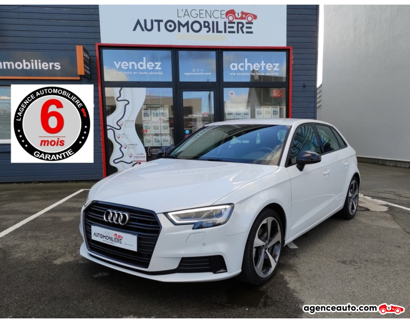 Acquisto Auto Usate, Auto Usate Economiche | Agenzia Automobiliare Audi A3 Sportback 1.5 TFSI 16V S-Tronic7 S&S 150 cv Midnight Séries garantie 6 mois Blanc Anno 2019 Automatique Essence
