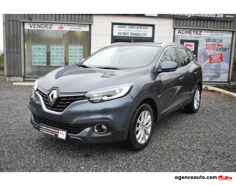 Achat voiture occasion, Auto occasion pas cher | Agence Auto Renault Kadjar 1.5 dCi Intens !!! Gps,Led,Radar !!! Gris Année 2016 Manuelle Diesel