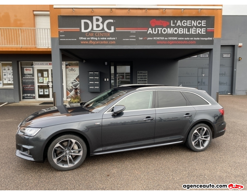 Achat voiture occasion, Auto occasion pas cher | Agence Auto Audi A4 3.0 V6 TDI 272 S Line Quattro Tiptronic Gris Année 2016 Automatique Diesel