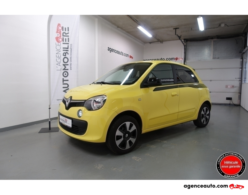 Achat voiture occasion, Auto occasion pas cher | Agence Auto Renault Twingo III 1.0 SCE 70 CH + PREMIERE MAIN Jaune Année 2016 Manuelle Essence