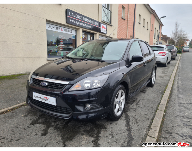 Achat voiture occasion, Auto occasion pas cher | Agence Auto Ford Focus II (2) 1.6 TDCI 110 FAP ECONETIC 5P Noir Année 2010 Manuelle Diesel