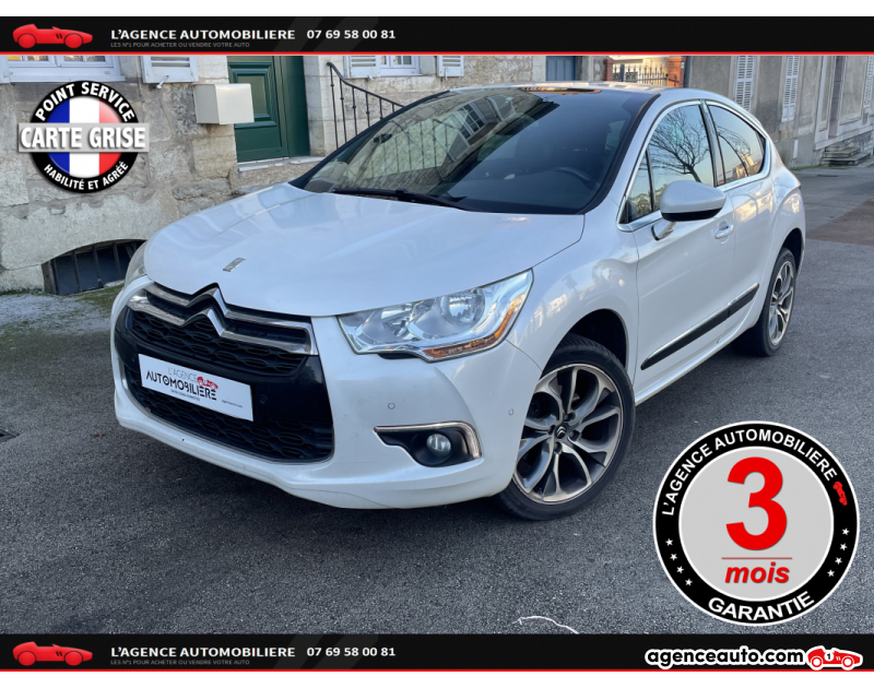 Achat voiture occasion, Auto occasion pas cher | Agence Auto Citroen DS4 SPORT CHIC 2.0 HDI 163 CV CH Blanc Année 2012 Manuelle Diesel