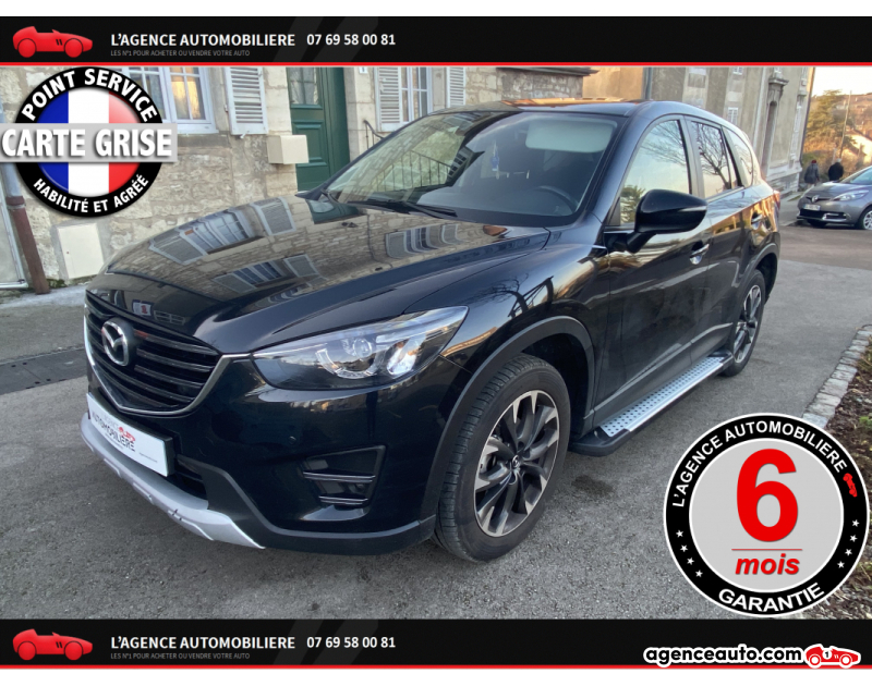 Compra de Coches Usados, Coches Usados Baratos %'|'% Agence Auto Mazda CX-5 2.2 150 CV CH Sky active dynamique ***gar 6 mois*** Noir Año 2017 Automatique Diesel