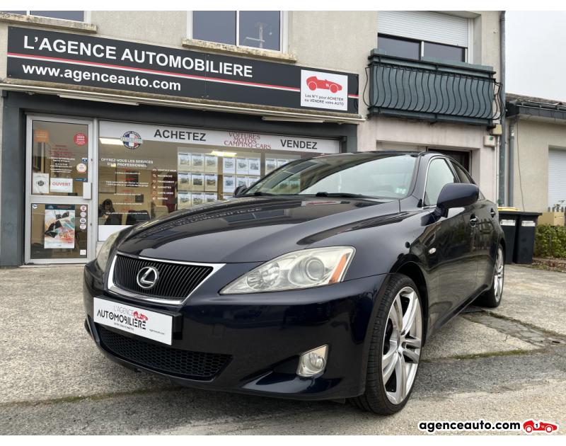 Compra de Carros Usados, Carros Usados Baratos | Auto Immo Lexus IS II (XE20) Sedan 2.2L Berline 177 cv LUXE Bleu Ano 2008 Manuelle Diesel
