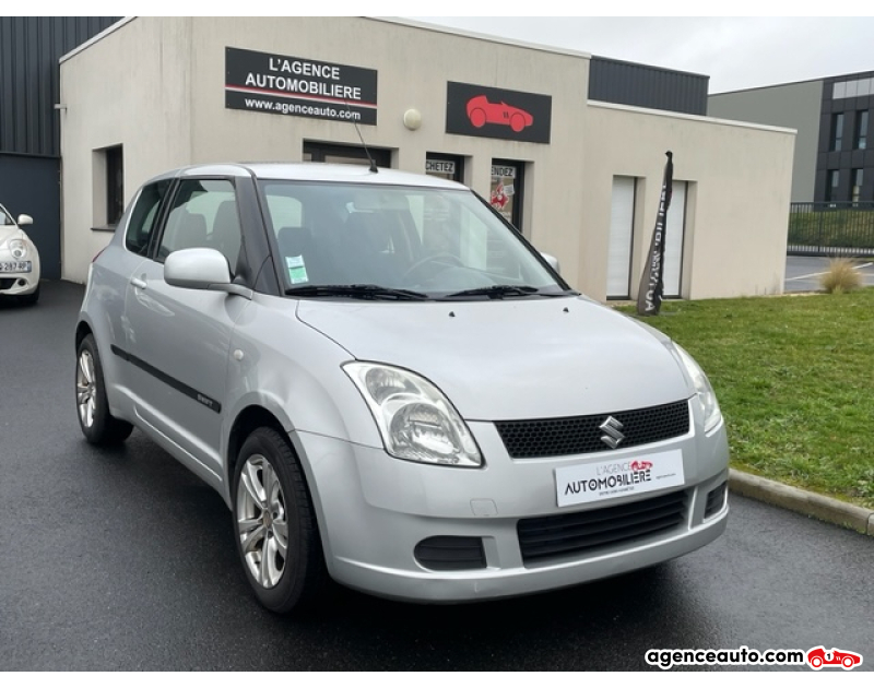 Achat voiture occasion, Auto occasion pas cher | Agence Auto Suzuki Swift 1.3 vvti GL 3 portes Argent Année 2007 Manuelle Essence