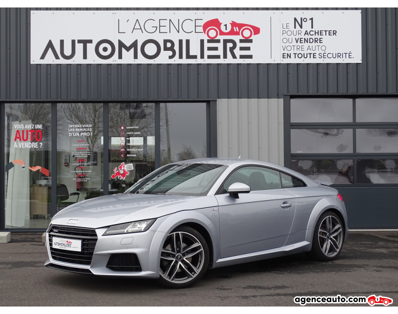 Achat voiture occasion, Auto occasion pas cher | Agence Auto Audi TT TT  COUPE 2.0 TFSI 230 QUATTRO S LINE Gris Année 2016 Automatique Essence