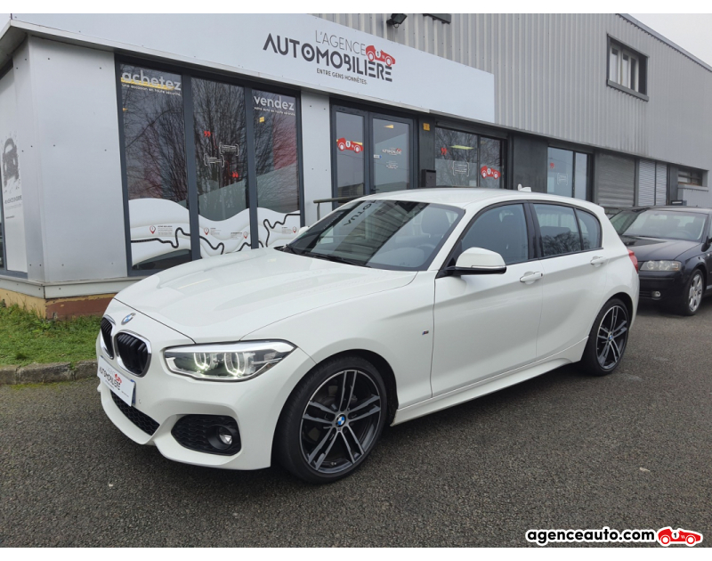 Aankoop Gebruikte Auto, Goedkope Gebruikte Auto | Agence Auto Bmw Série 1 118 i 135 M SPORT BVA Blanc Jaar 2018 Automatique Essence