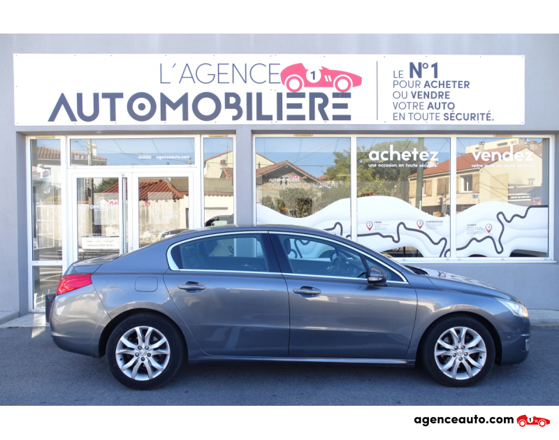 Achat voiture occasion, Auto occasion pas cher | Agence Auto Peugeot 508 2.0 HDi 1FAP 163 CV BVA Gris Année 2012 Automatique Diesel