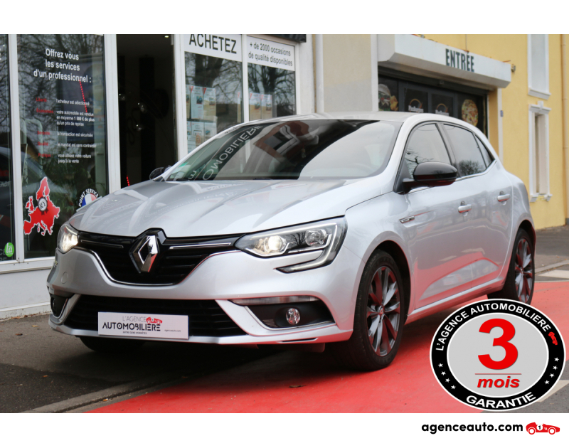 Gebrauchtwagenkauf, Günstige Gebrauchtwagen | Automobilienagentur Renault Megane IV Hatchback 1.5 dCi 110 Limited BVM6 (Attelage, GPS, Feux auto...) Gris Jahr 2017 Manuelle Diesel