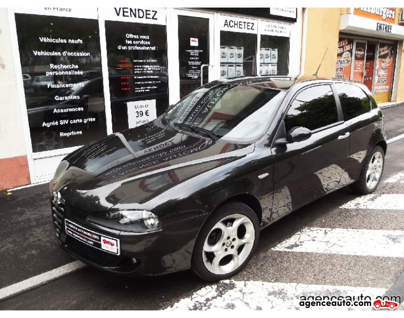 Achat voiture occasion, Auto occasion pas cher | Agence Auto Alfa Romeo 147 2.0i Selective Selespeed 150 cv Violet Année 2004 Automatique Essence