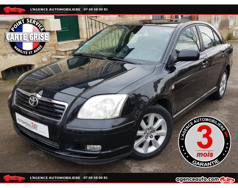 Acquisto Auto Usate, Auto Usate Economiche | Agenzia Automobiliare Toyota Avensis (T25) 2.0 D-4D 116 CV CH *** GAR 3 MOIS*** Noir Anno 2005 Manuelle Diesel