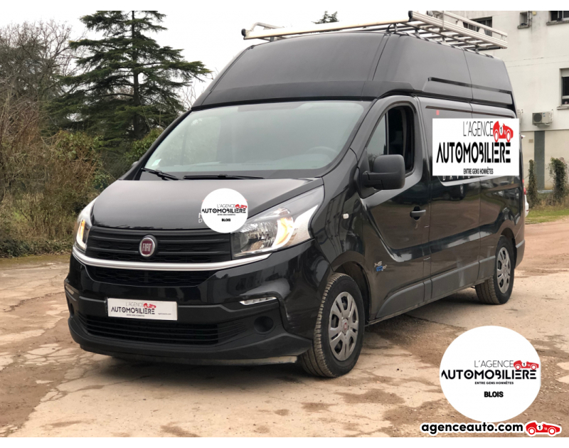Aankoop Gebruikte Auto, Goedkope Gebruikte Auto | Agence Auto Fiat Talento Fourgon 1.2 LH2 1.6 Multijet 145ch Pack Pro Nav - Origne France - 1ere Main Noir Jaar 2018 Manuelle Diesel