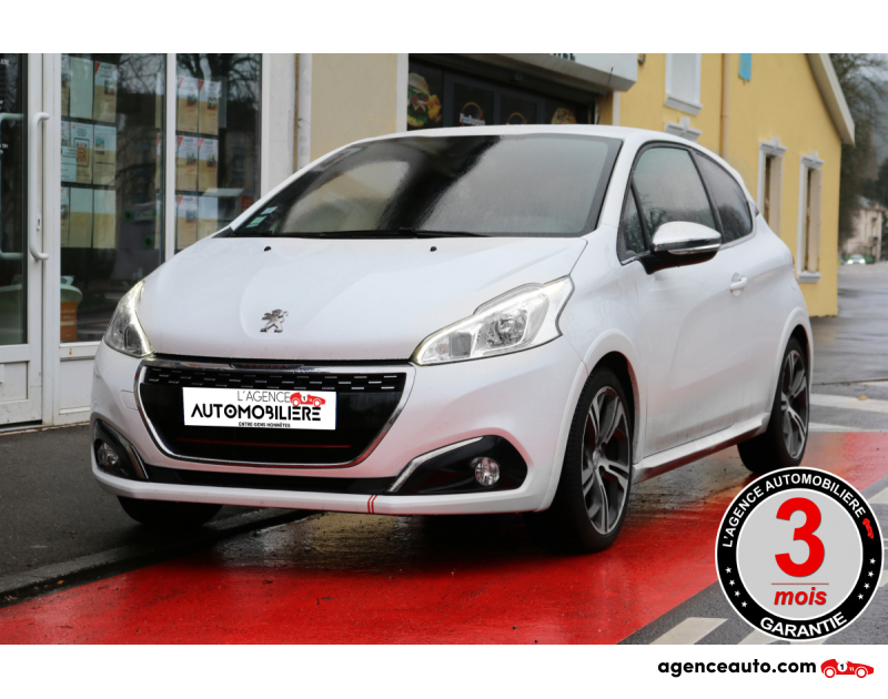 Achat voiture occasion, Auto occasion pas cher | Agence Auto Peugeot 208 GTI Mk2 1.6 THP 208ch 3 Portes Blanc Année 2016 Manuelle Essence