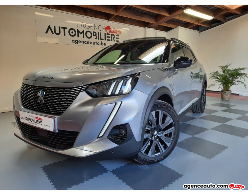 Aankoop Gebruikte Auto, Goedkope Gebruikte Auto | Agence Auto Peugeot 2008 e GT PACK 50KWH/ 100KW  Garantie Usine Gris Jaar 2021 Automatique Électrique
