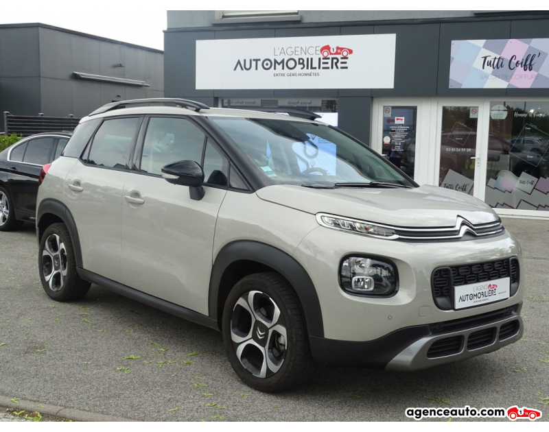 Compra de Coches Usados, Coches Usados Baratos %'|'% Agence Auto Citroen C3 AIRCROSS 1.2 Puretech 110 ch Shine Beige Año 2019 Manual Gasolina
