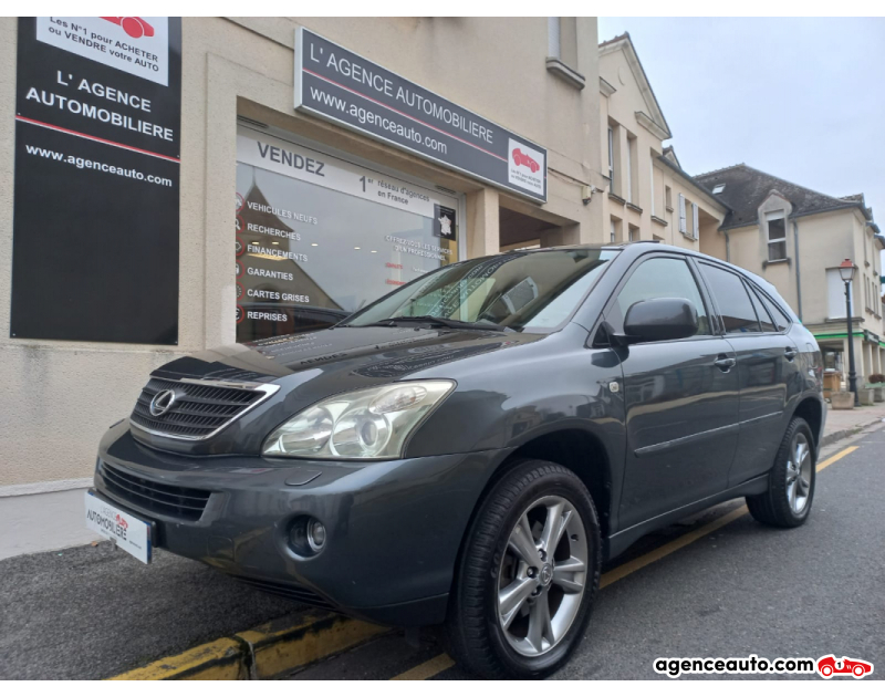 Achat voiture occasion, Auto occasion pas cher | Agence Auto Lexus RX 400h pack PRESIDENT SUIVI LEXUS 1ERE MAIN Gris Année 2006 Automatique Hybride