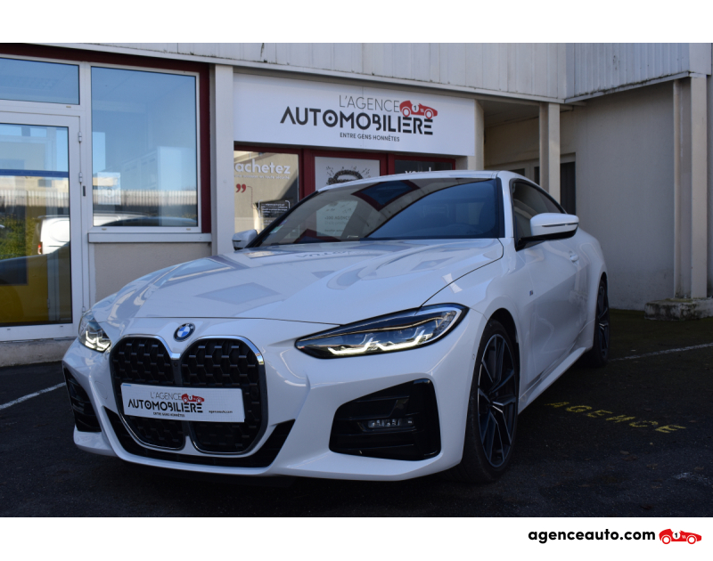 Compra de Carros Usados, Carros Usados Baratos | Auto Immo Bmw Série 4 Coupé G22 430i 258ch M Sport DISPONIBLE DE SUITE Blanc Ano 2021 Automatique Essence
