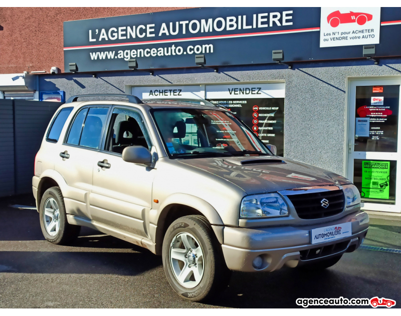 Achat voiture occasion, Auto occasion pas cher | Agence Auto Suzuki Grand Vitara 2.0 HDI 110 1ERE MAIN Beige Année 2004 Manuelle Diesel