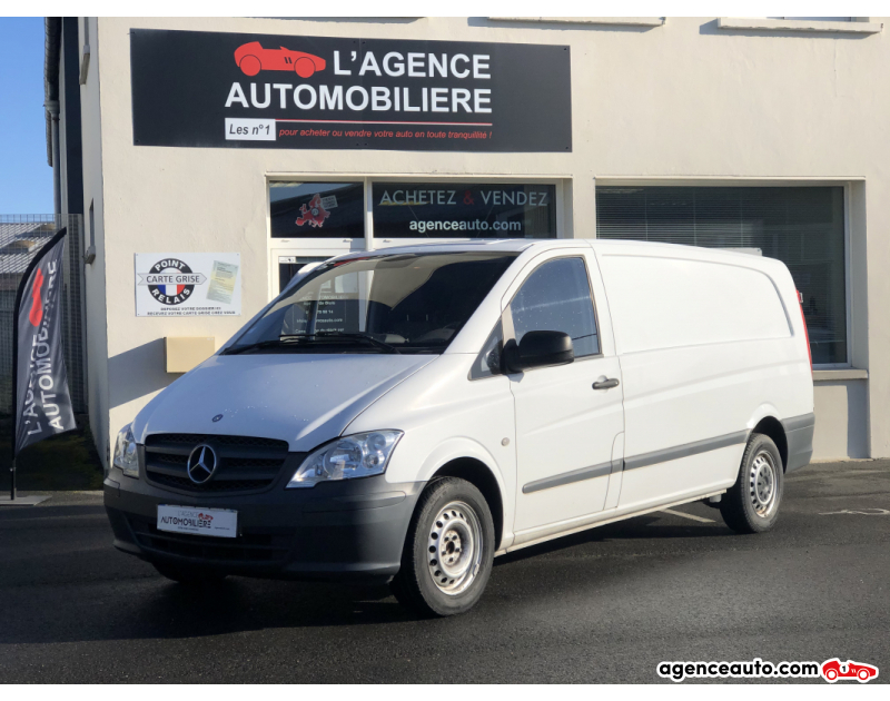Compra de Coches Usados, Coches Usados Baratos %'|'% Agence Auto Mercedes Vito Fg II 113 CDI Extra Long 2t8 Blanc Año 2013 Manuelle Diesel