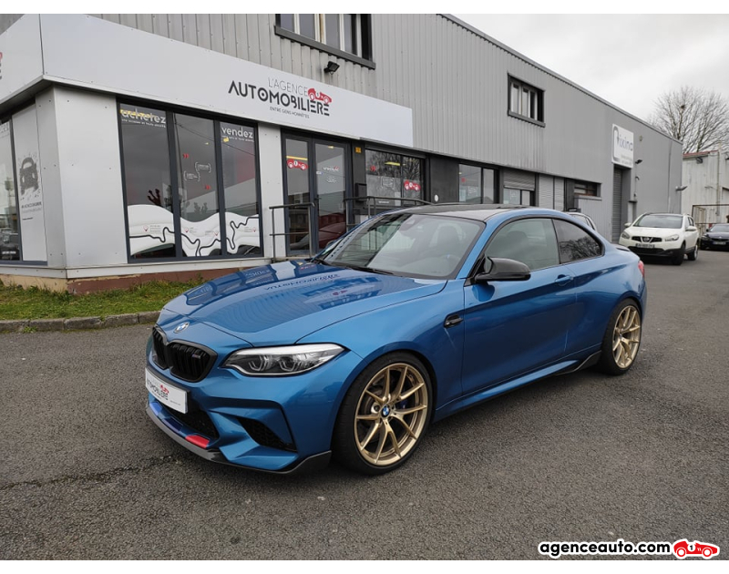 Achat voiture occasion, Auto occasion pas cher | Agence Auto Bmw M2 3.0 411CH COMPETITION DKG Bleu Année 2018 Automatique Essence