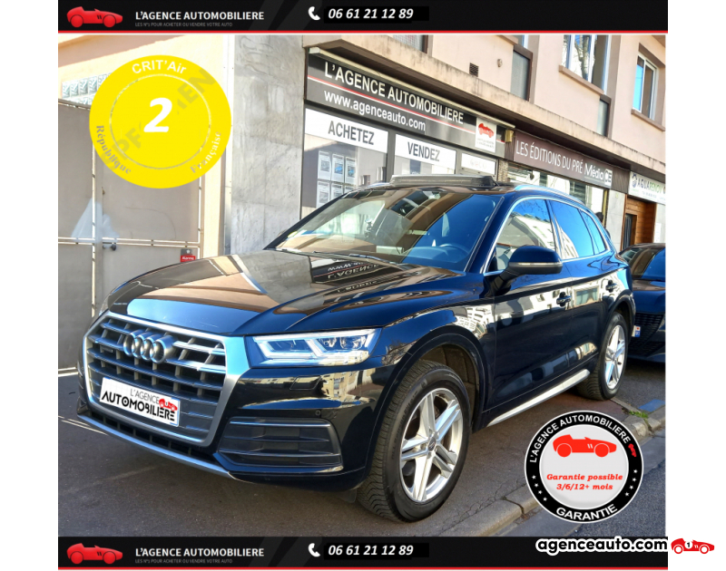 Achat voiture occasion, Auto occasion pas cher | Agence Auto Audi Q5 35 TDI 165 S-LINE QUATTRO S-TRONIC Noir Année 2019 Automatique Diesel